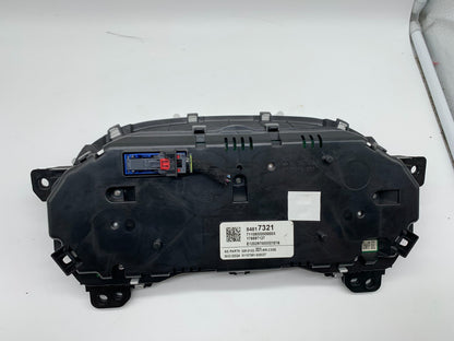 2020-2021 Chevrolet Cruze Speedometer Cluster 43129 Miles OEM C02B38004