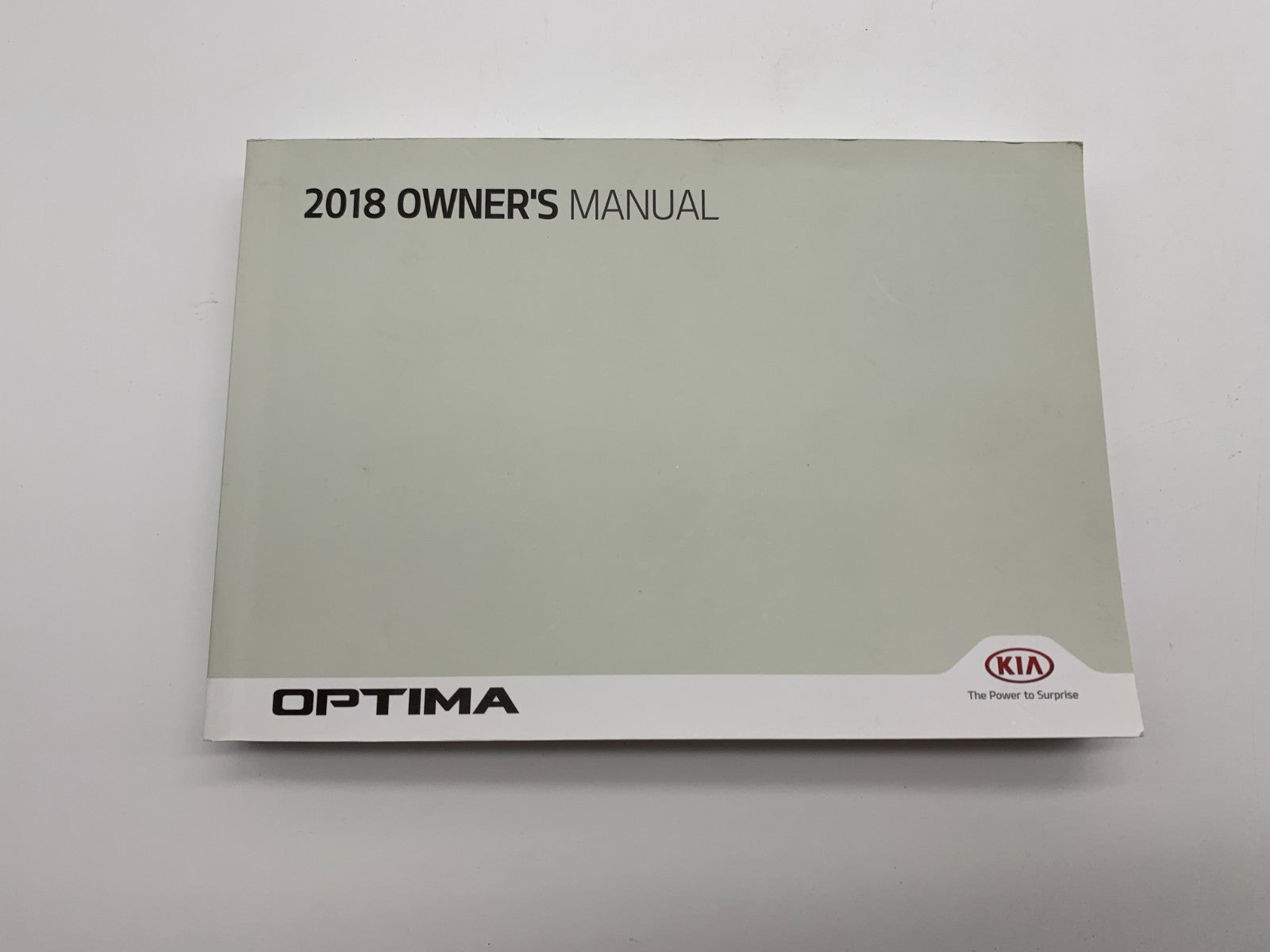 2018 Kia Optima Owners Manual Set with Case OEM B04B13003