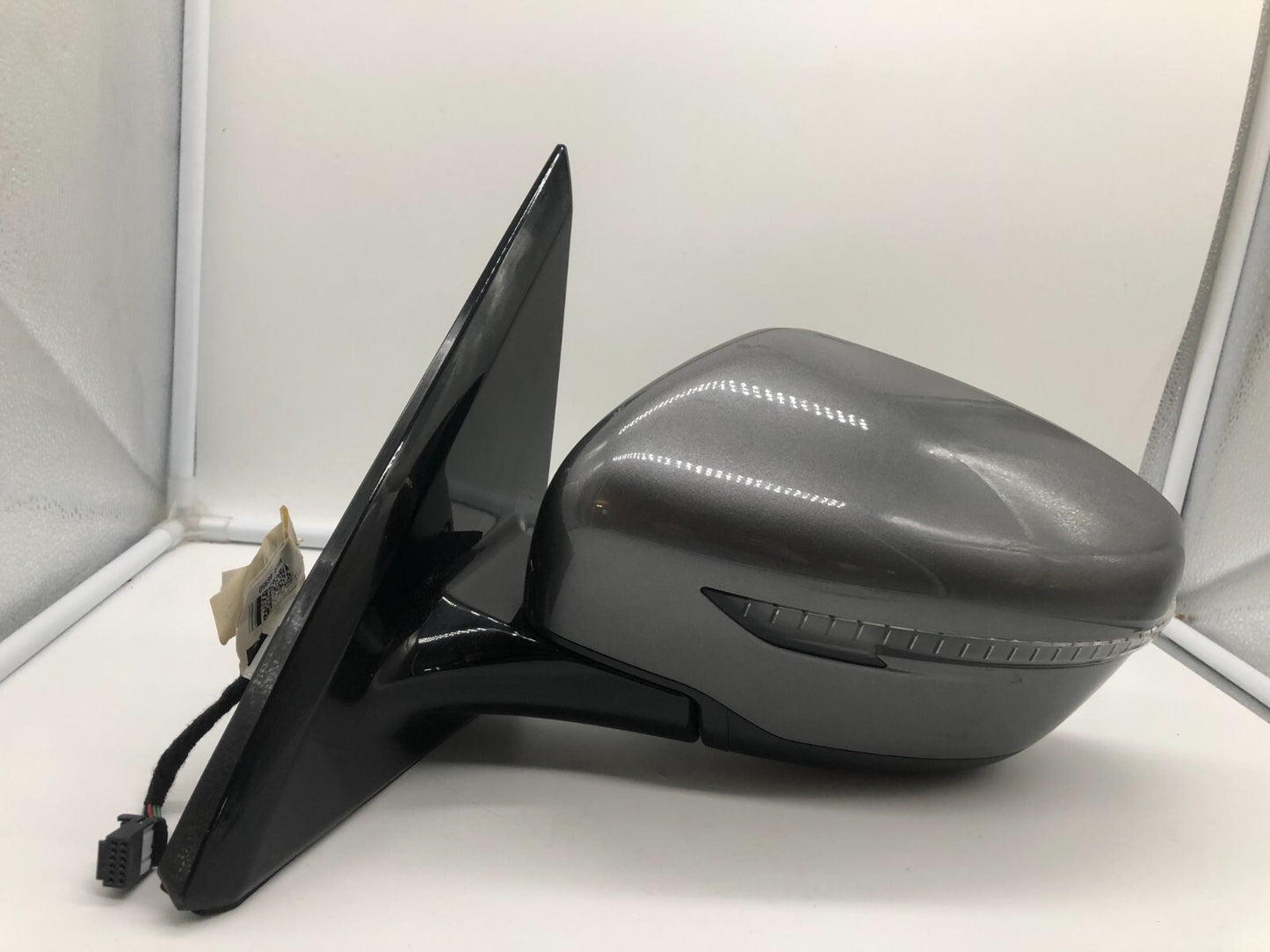 2017 Nissan Pathfinder Driver Side Power Door Mirror Gray OEM A03B53047