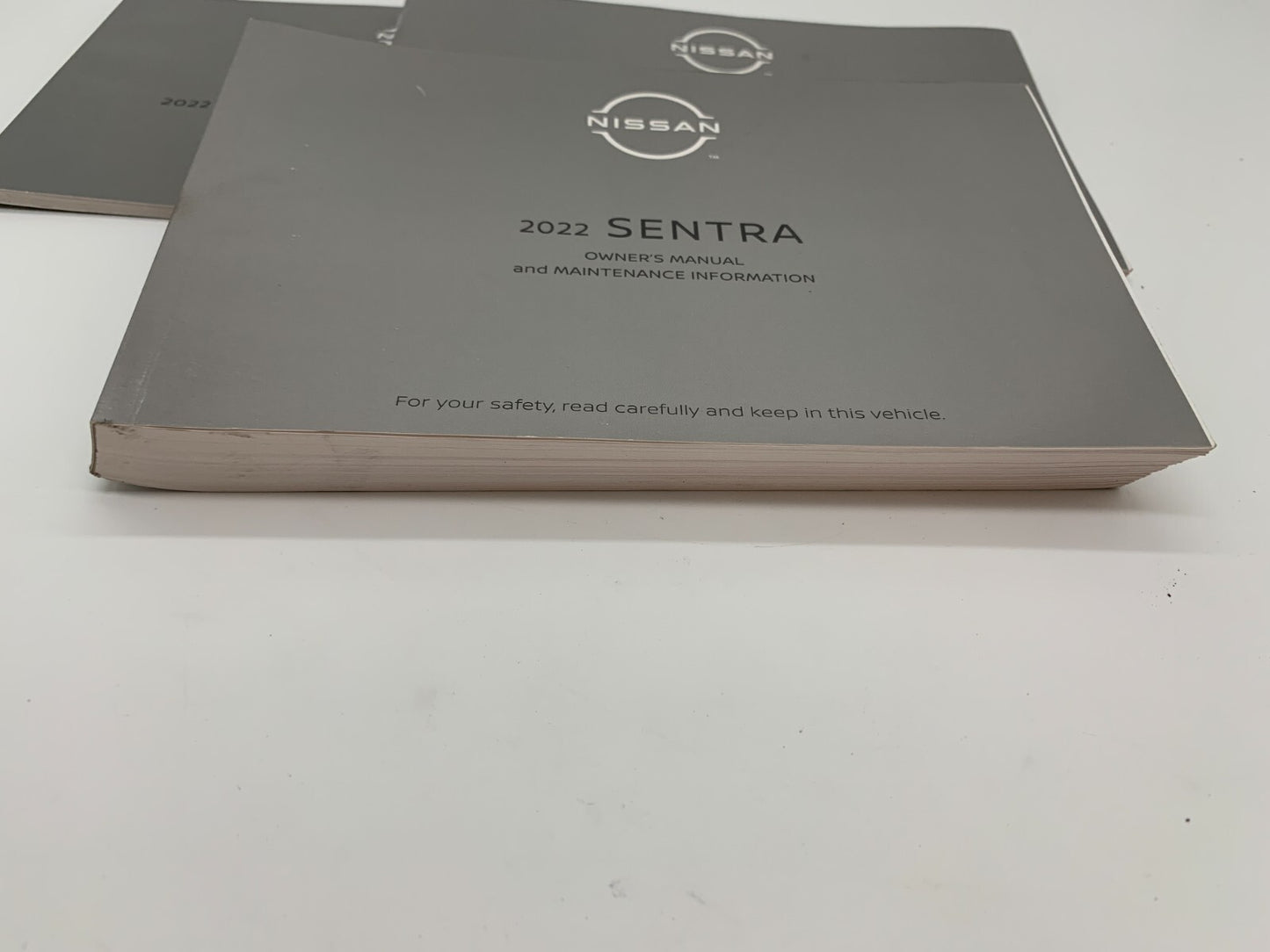 2022 Nissan Sentra Owners Manual Set OEM A02B56046