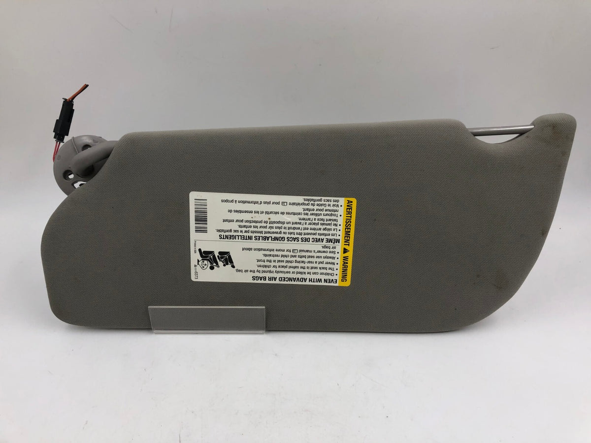 2005-2009 Pontiac Montana Passenger Sun Visor Gray Illuminated OEM D01B23066