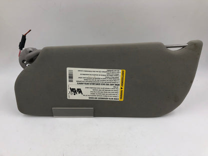 2005-2009 Pontiac Montana Passenger Sun Visor Gray Illuminated OEM D01B23066