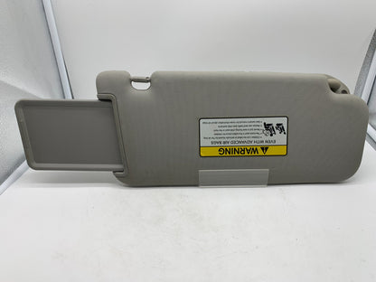 2010-2013 Kia Forte Driver Sun Visor Gray OEM A01B40010