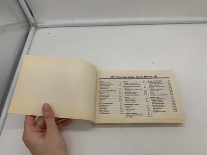 2011 Chevrolet Malibu Owners Manual OEM A03B42004