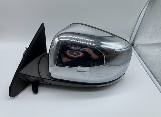 2011-2018 Jeep Grand Cherokee Driver Side Power Mirror Chrome BSA OEM C04B52005
