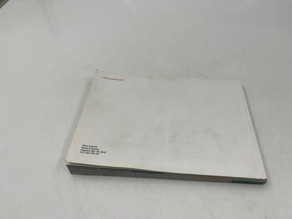 2013 Audi A6 Owners Manual OEM A02B07022