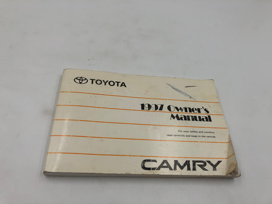 1997 Toyota Camry Owners Manual OEM A02B47018