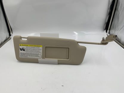 2009-2012 Audi A4 Passenger Sun Visor Sunvisor Gray Illuminated OEM D02B32026
