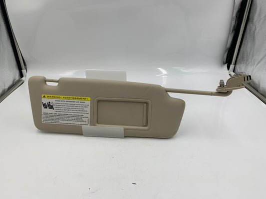 2009-2012 Audi A4 Passenger Sun Visor Sunvisor Gray Illuminated OEM D02B32026