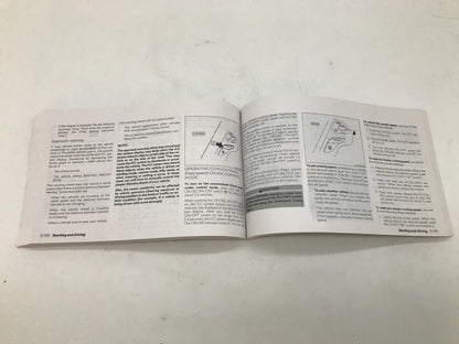 2018 Infiniti QX60 QX 60 Owners Manual Set with Case OEM B04B34019