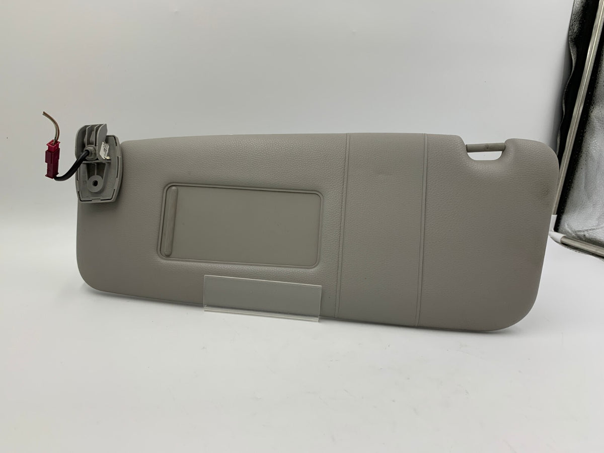 2008-2009 BMW 535i Driver Sun Visor Gray Illuminated OEM D04B24051
