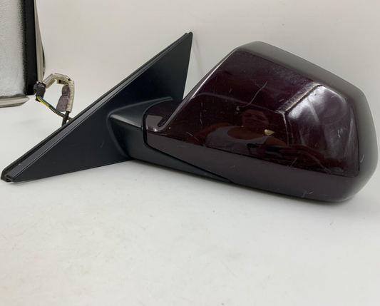 2008-2014 Cadillac CTS Sdn Driver Side View Power Door Mirror Purple E02B17020