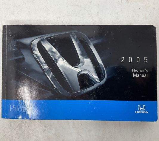 2005 Honda Pilot Owners Manual OEM B04B47051