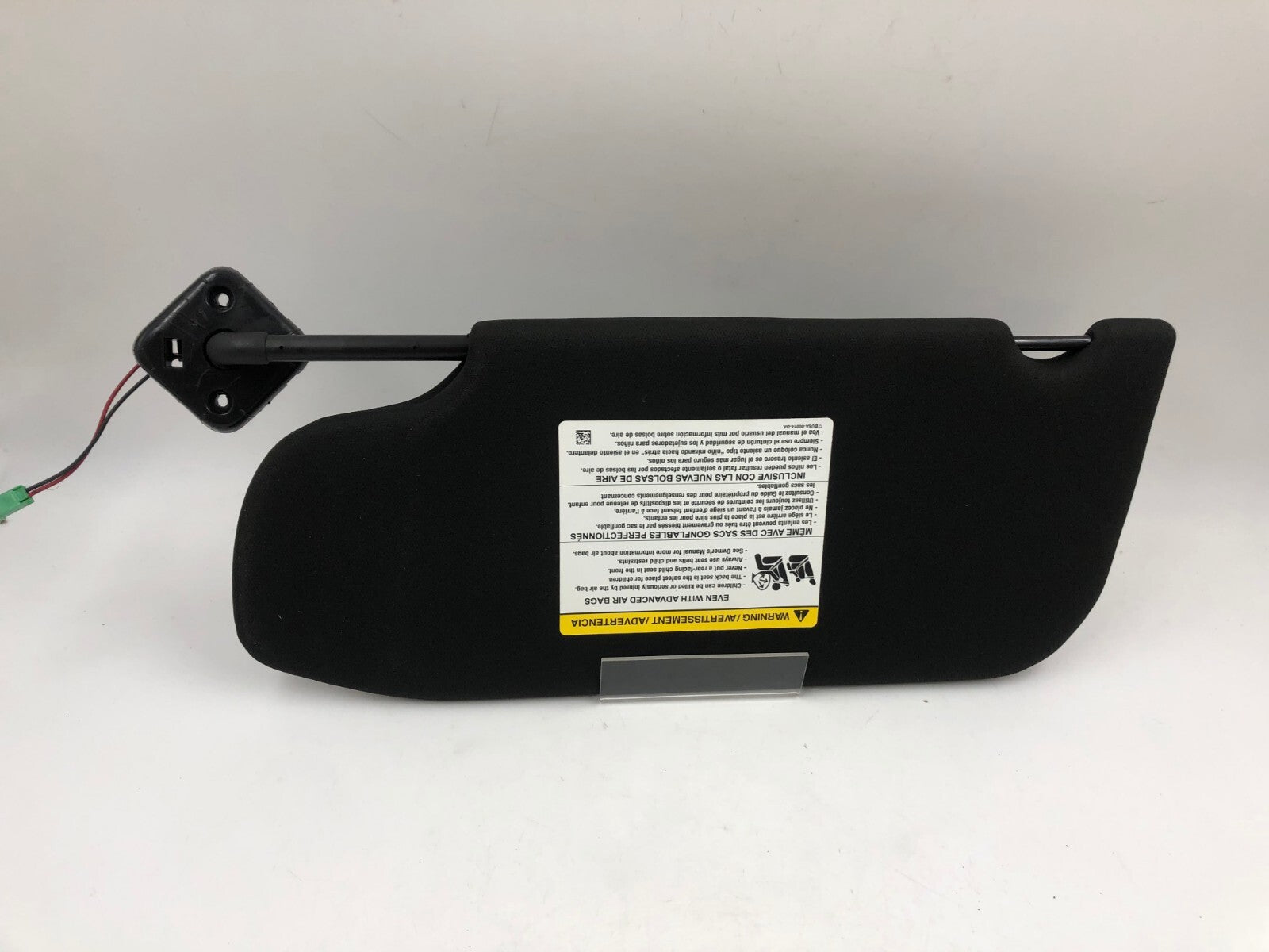 2013-2019 Ford Taurus Passenger Sun Visor Black Illuminated OEM C03B43003