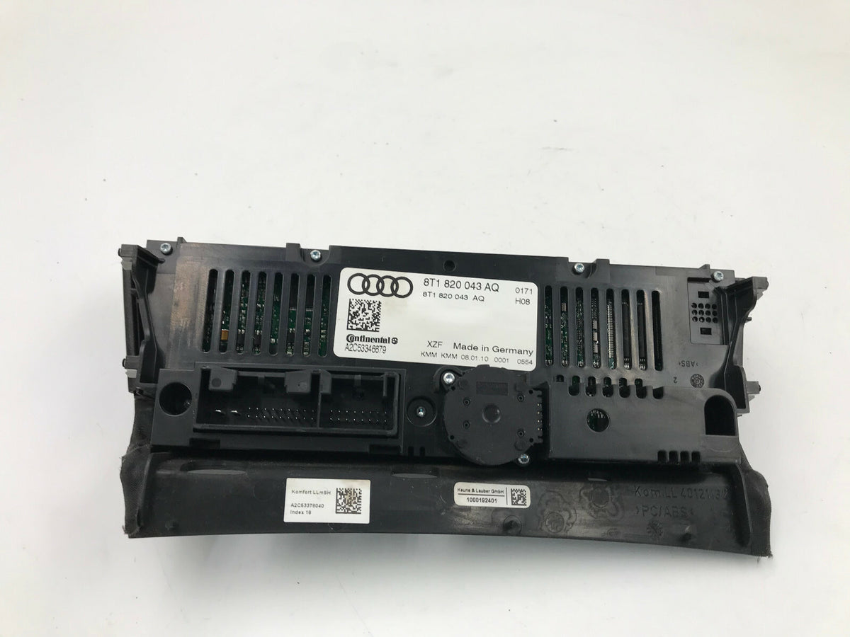 2008-2013 Audi S5 AC Heater Climate Control Unit OEM D02B13010