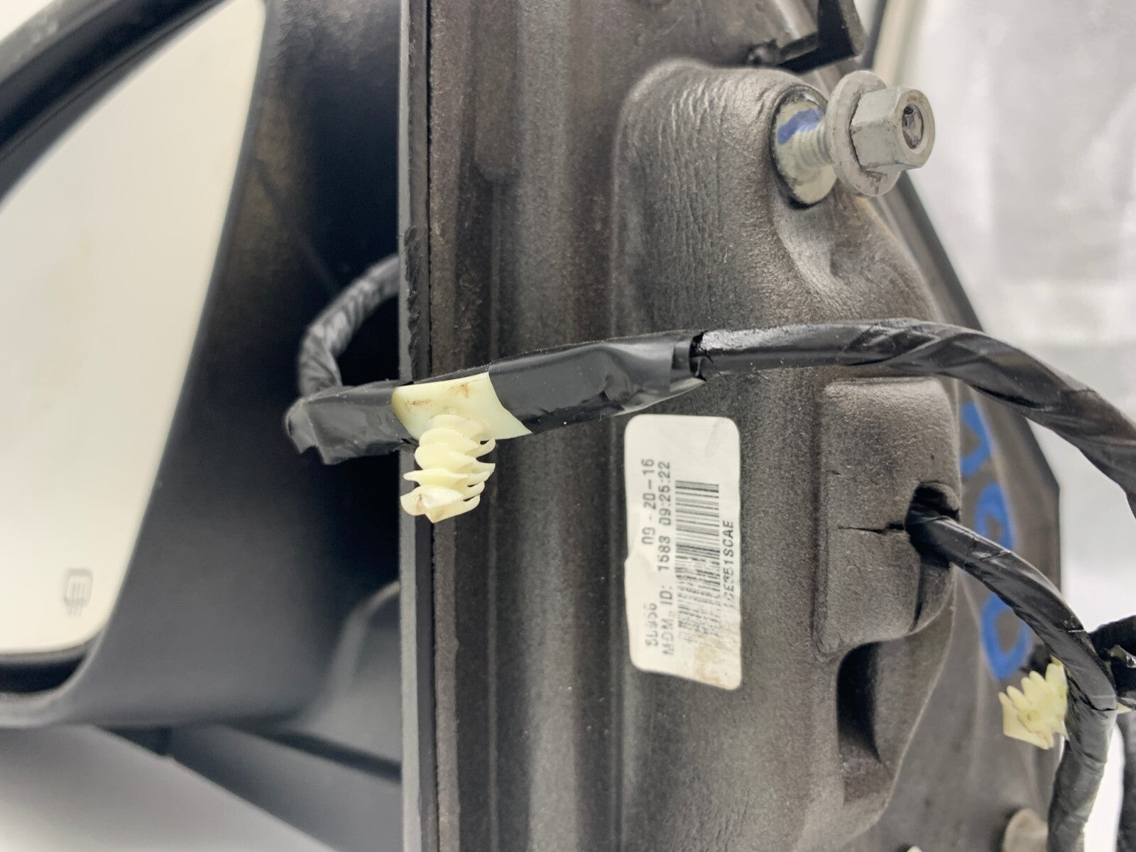 2009-2020 Dodge Journey Driver Side View Power Door Mirror Silver OEM D02B65003