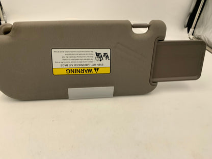 2010-2015 Hyundai Tucson Passenger Sun Visor Gray OEM without Sunroof