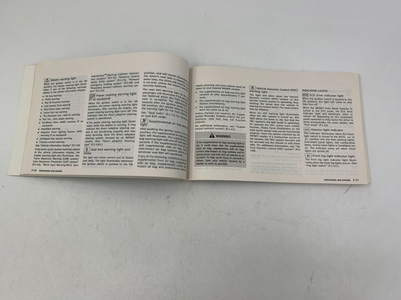 2014 Infiniti Q50 Owners Manual Set with Case OEM B03B55027