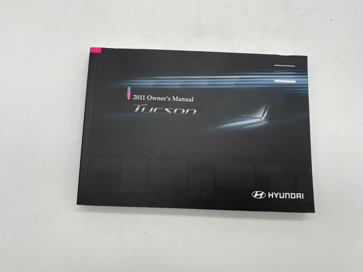 2011 Hyundai Tucson Owners Manual Set with Case OEM A02B07025