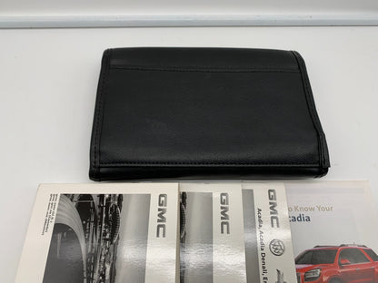 2014 GMC Acadia Denali Owners Manual Set with Case OEM B04B55051