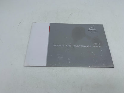 2010 Nissan Sentra Owners Manual Set with Case OEM