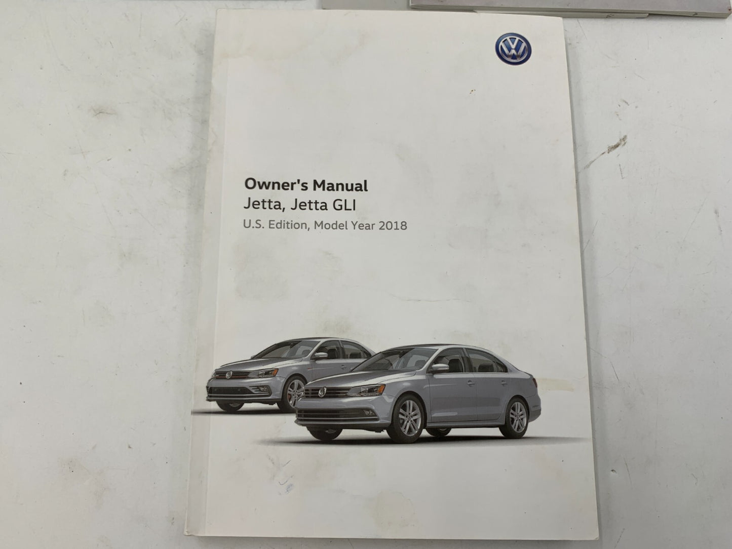 2018 Volkswagen Jetta GLI Owners Manual Set with Case OEM C03B67010