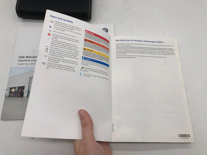 2019 Volkswagen Atlas Owners Manual Set with Case OEM C02B46006