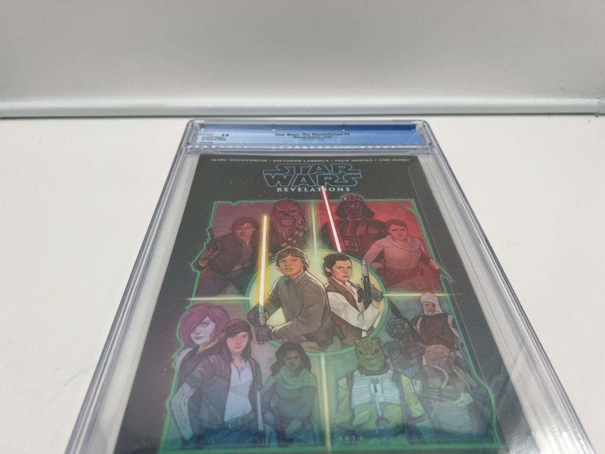 Star Wars The Mandalorian #4 CGC 9.8 Land 1:50 Variant 1st App of Cara Dune