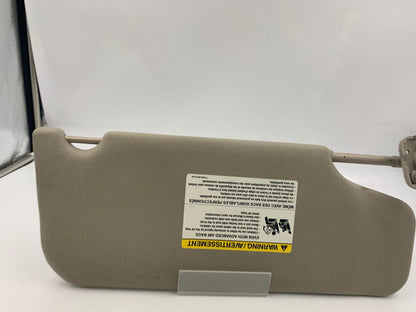 2010-2011 Ford Taurus Driver Side Sun Visor Sunvisor Gray Illuminated E03B63004