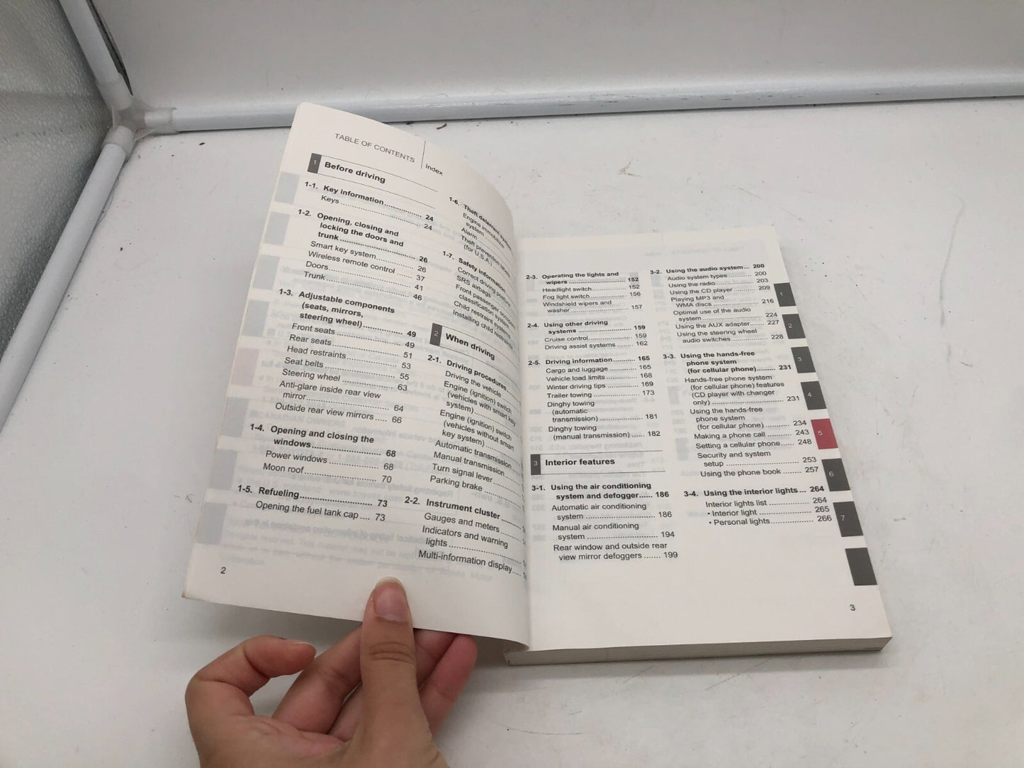 2008 Toyota Camry Owners Manual OEM A03B26006