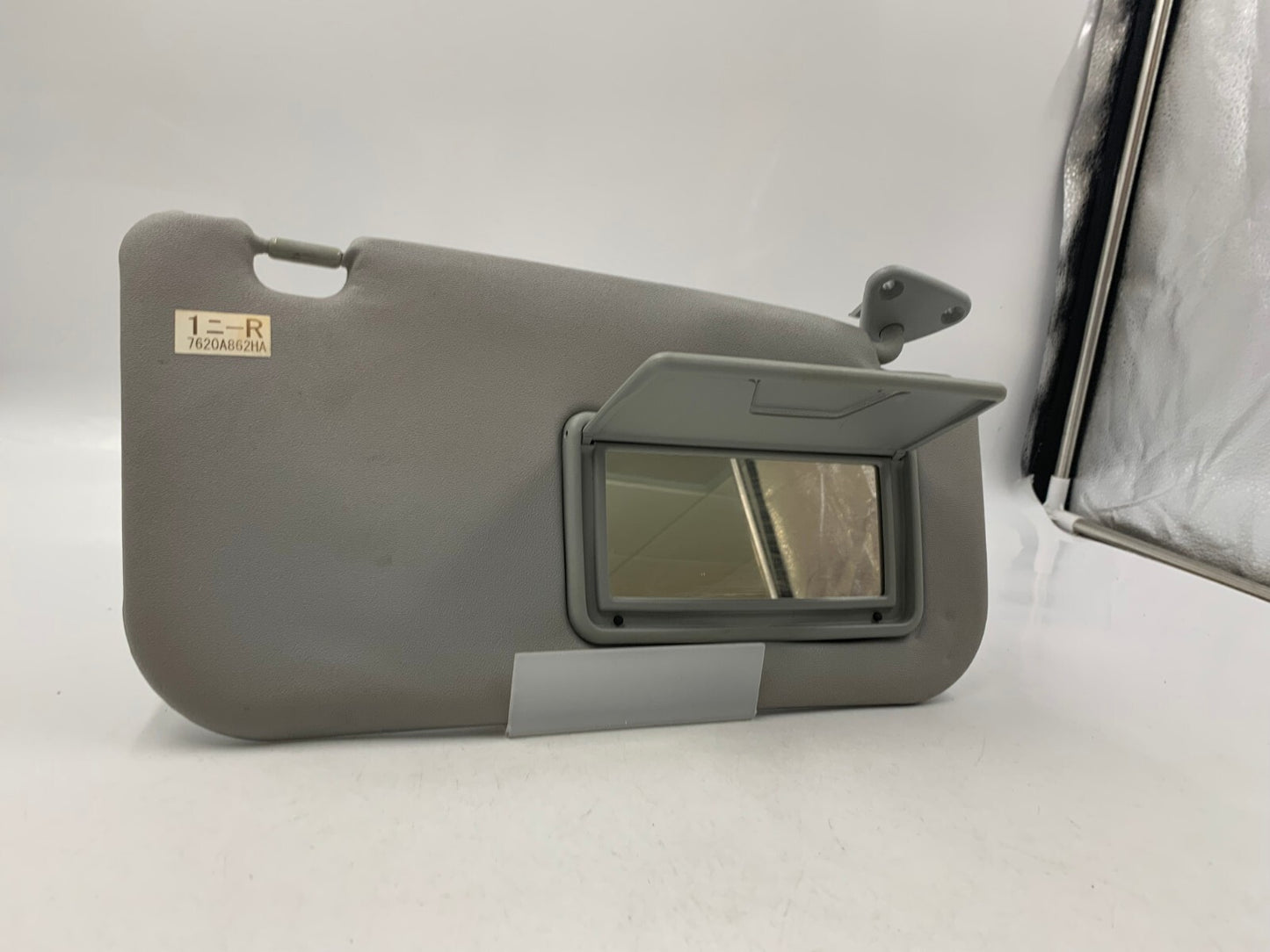 2007-2015 Mitsubishi Lancer Passenger Sun Visor Sunvisor Gray OEM B02B44026