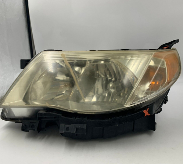 2009-2013 Subaru Forester Driver Side Head Light Headlight Halogen OEM LTH01010