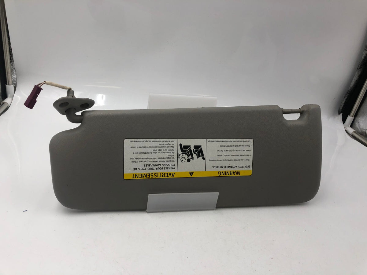 2006-2011 BMW 328i Passenger Sun Visor IIllumination Gray OEM A01B23006