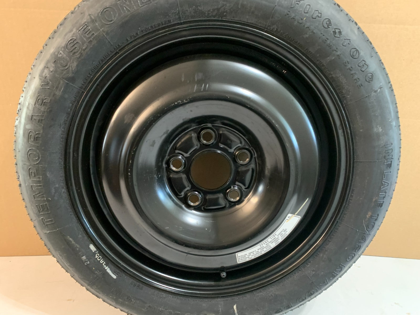 2004-2008 Acura TL 16" Spare Tire Wheel Compact Donut T135/80R16 Spare OEM
