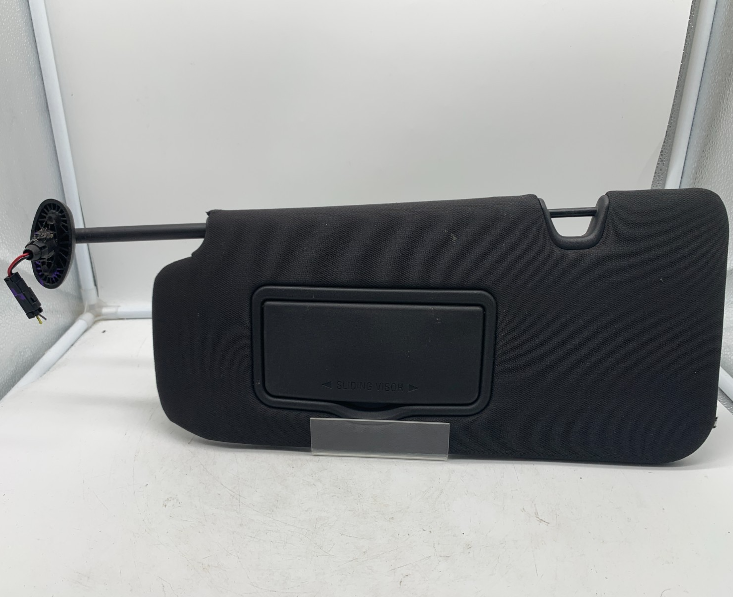 2010-2012 Mercury Mariner Driver Sun Visor Black Illuminated OEM A03B12006