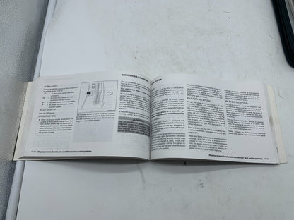 2004 Nissan Maxima Owners Manual Set with Case OEM R01B15012