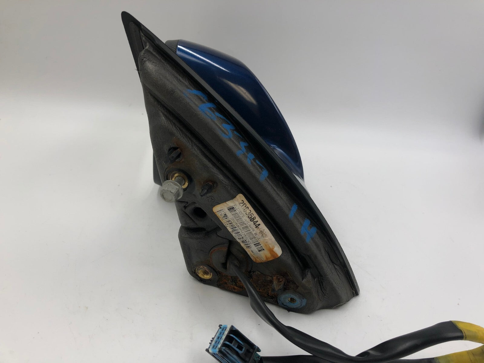 2010-2011 Chevrolet Equinox Driver Side Power Door Mirror Blue OEM C04B53067