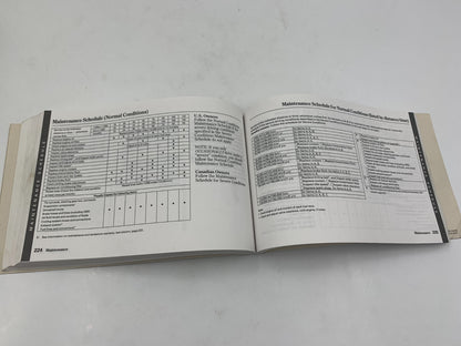 1999 Honda Odyssey Owners Manual Set with Case OEM E03B19060
