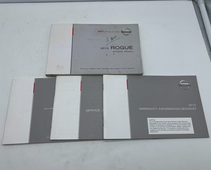 2010 Nissan Rogue Owners Manual Set OEM R01B25022