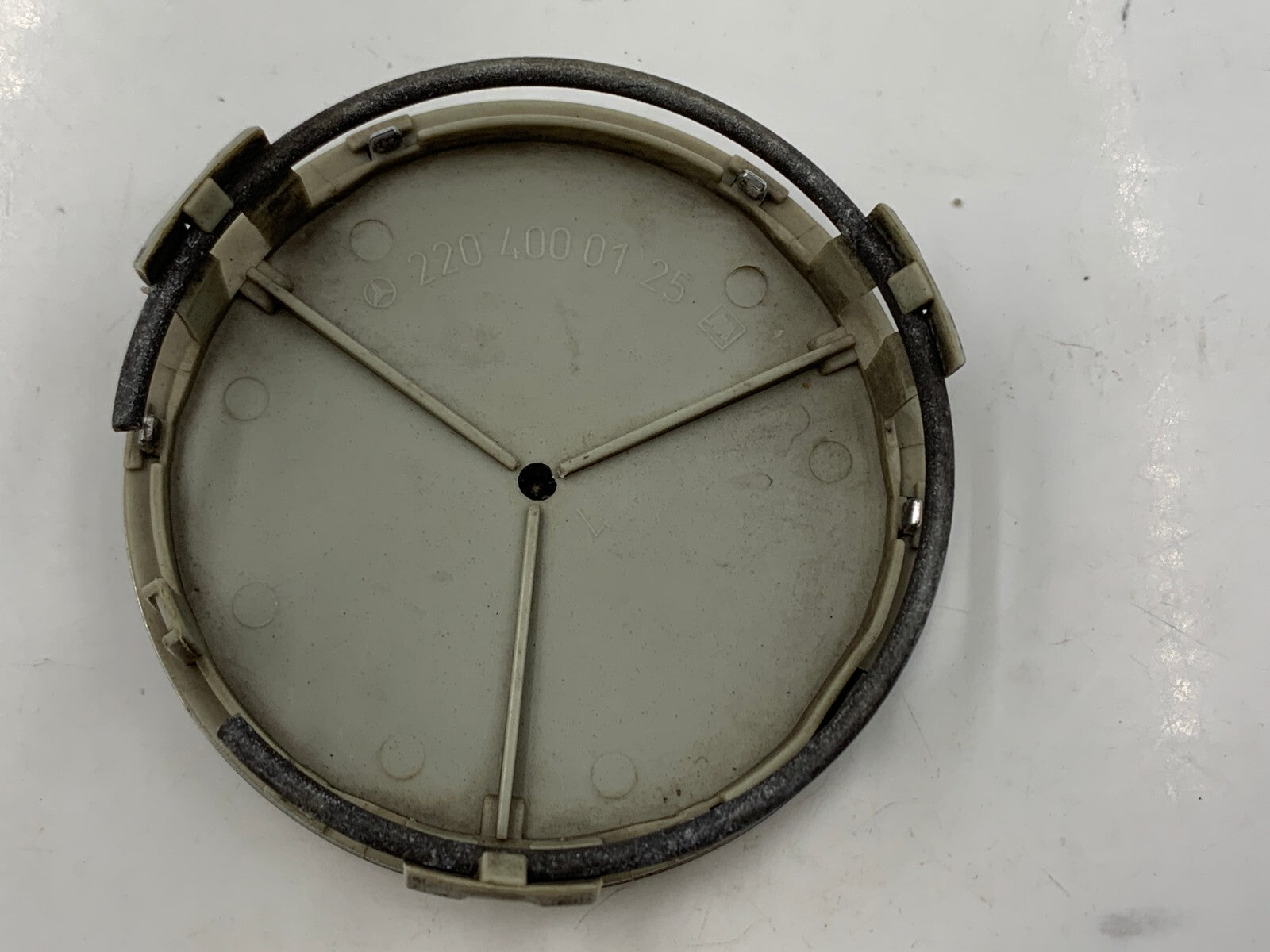 Mercedes-Benz Rim Wheel Center Cap Set of 2 Chrome 2-3/4 inch OEM B01B21031