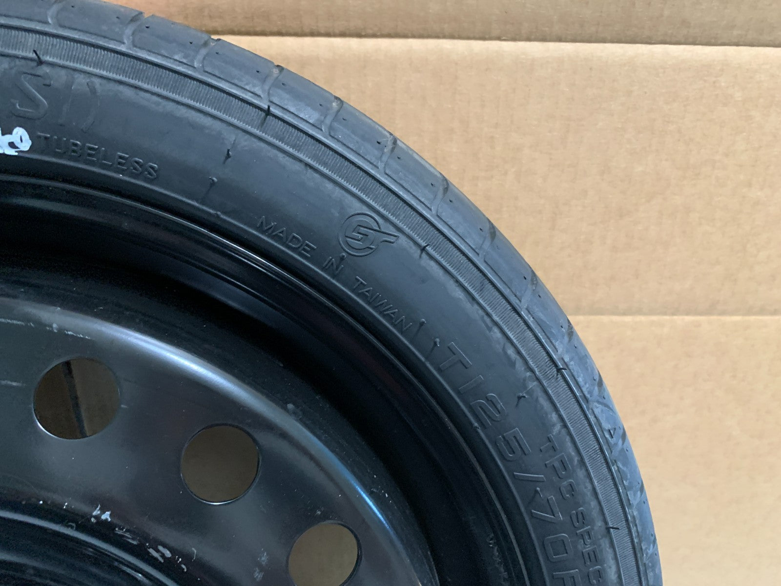 2013-2016 Chevrolet Malibu 17" Spare Tire Compact Donut T125/70R17 OEM