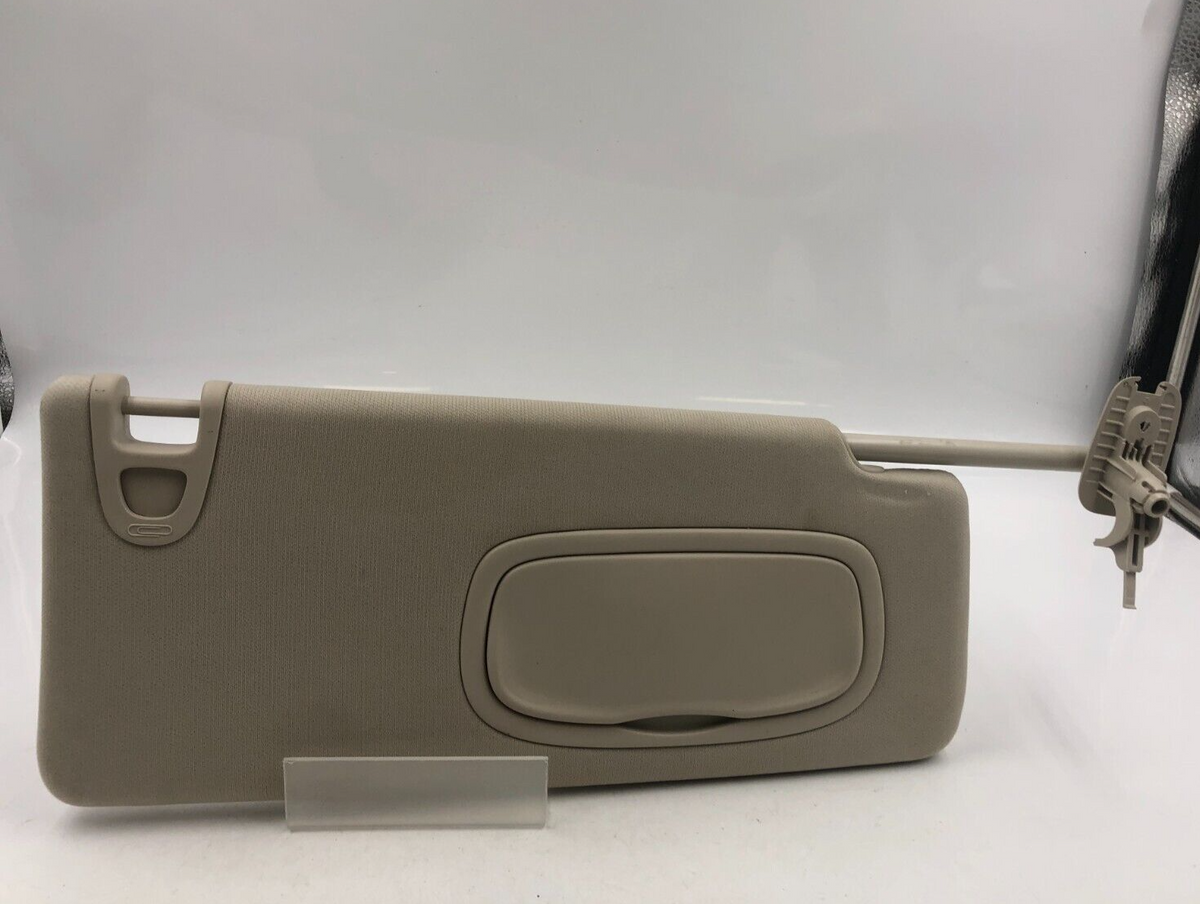 2016-2017 Chrysler 200 Sedan Passenger Sun Visor Gray Illuminated OEM B01B16039