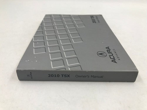 2010 Acura TSX Owners Manual OEM R01B18010