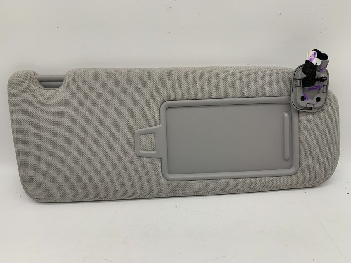 2015-2019 Hyundai Sonata Passenger Sun Visor Gray Illuminated OEM A01B03015