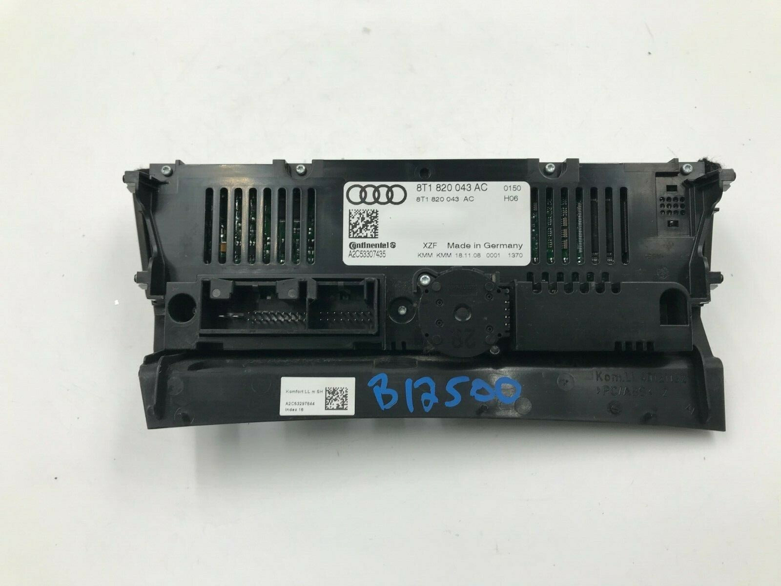 2009-2012 Audi A4 AC Heater Climate Control Unit OEM D02B23006