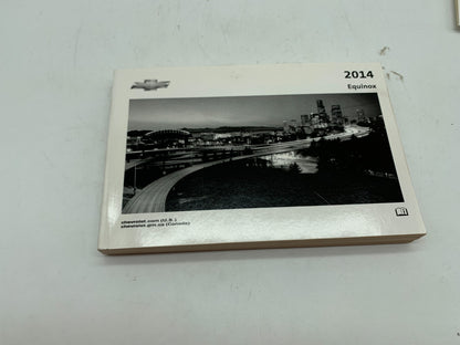 2014 Chevrolet Equinox Owners Manual Set OEM A01B50004