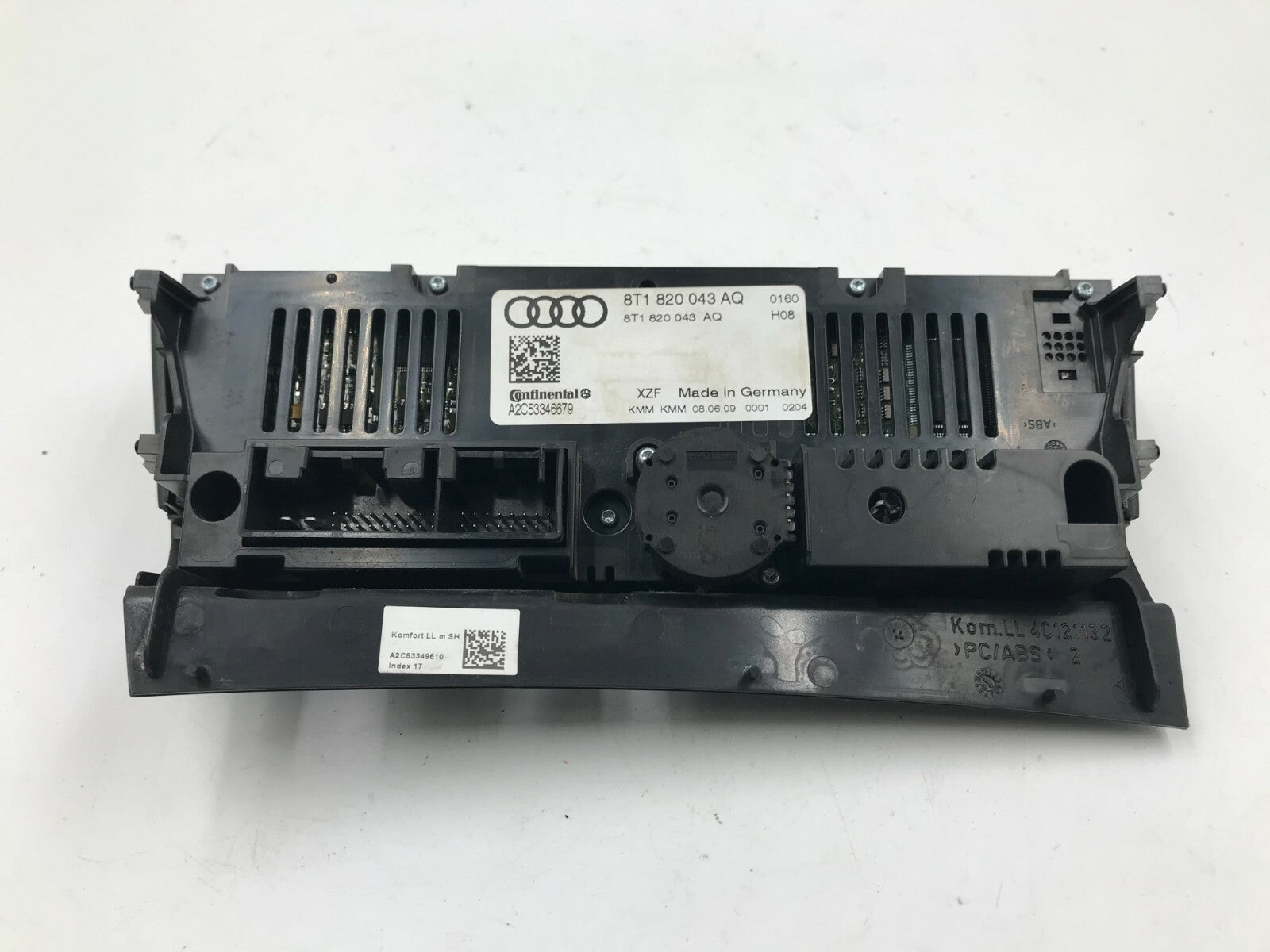 2010-2013 Audi A5 AC Heater Climate Control Unit OEM E01B54010