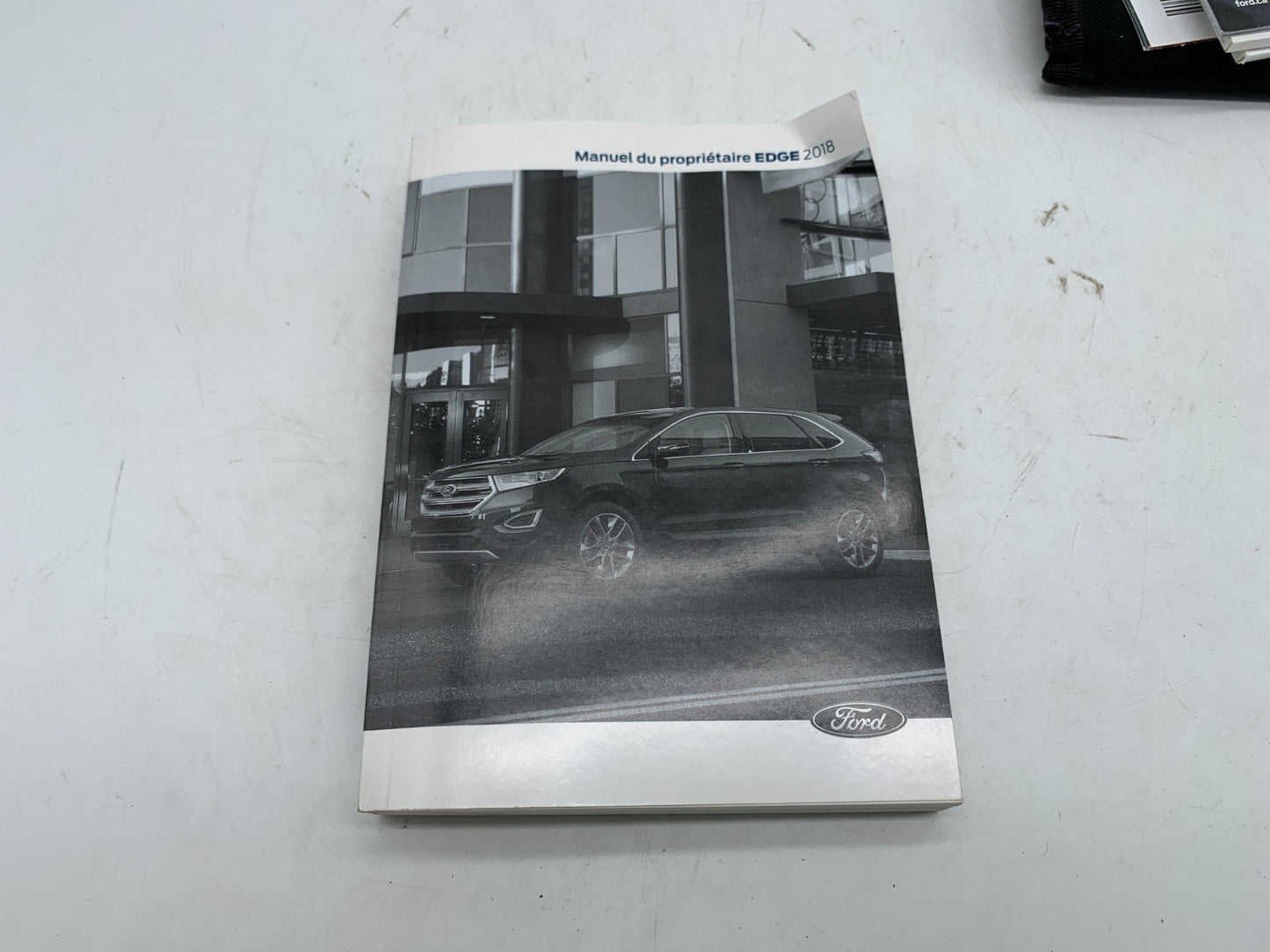 2018 Ford Edge Owners Manual Set with Case OEM B01B16008