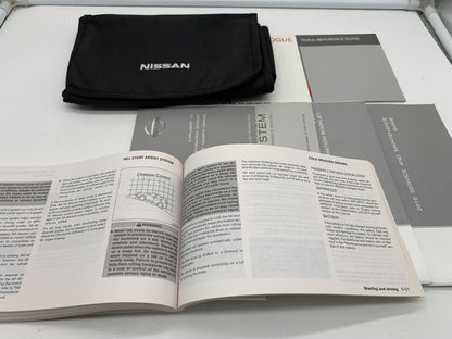 2015 Nissan Rogue Owners Manual Set with Case OEM D03B05023