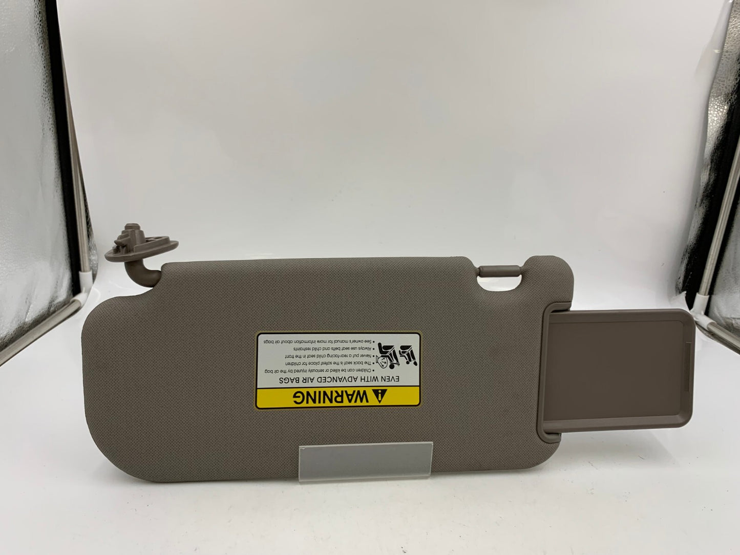 2010-2015 Hyundai Tucson Passenger Sun Visor Gray OEM A01B47012
